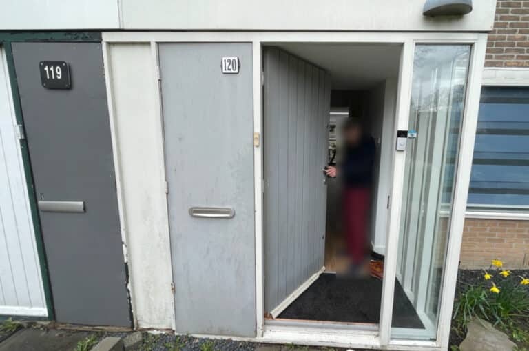 Oude voordeur Heiloo
