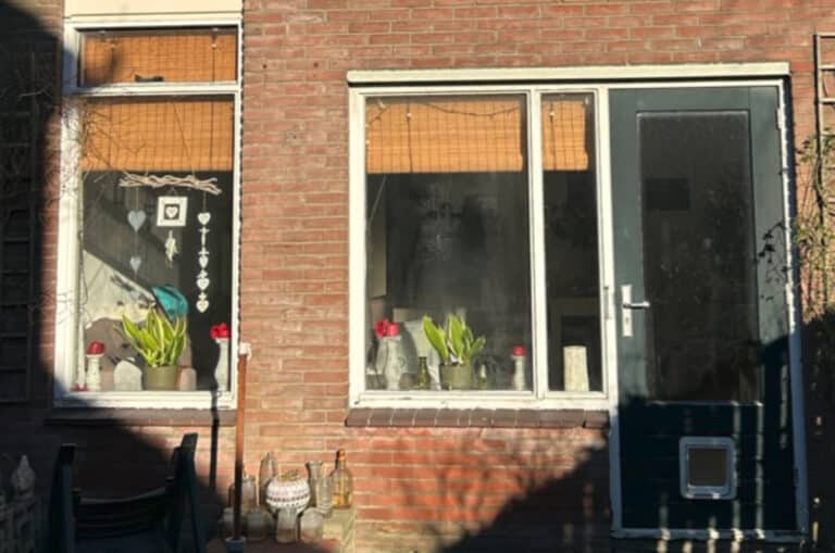 Oude achtergevel Alkmaar
