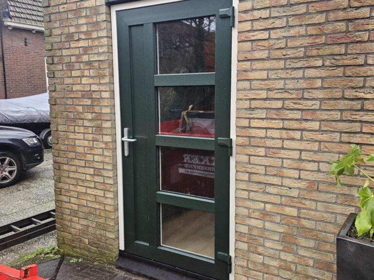 Kunststof voordeur Zaandam dennengroen