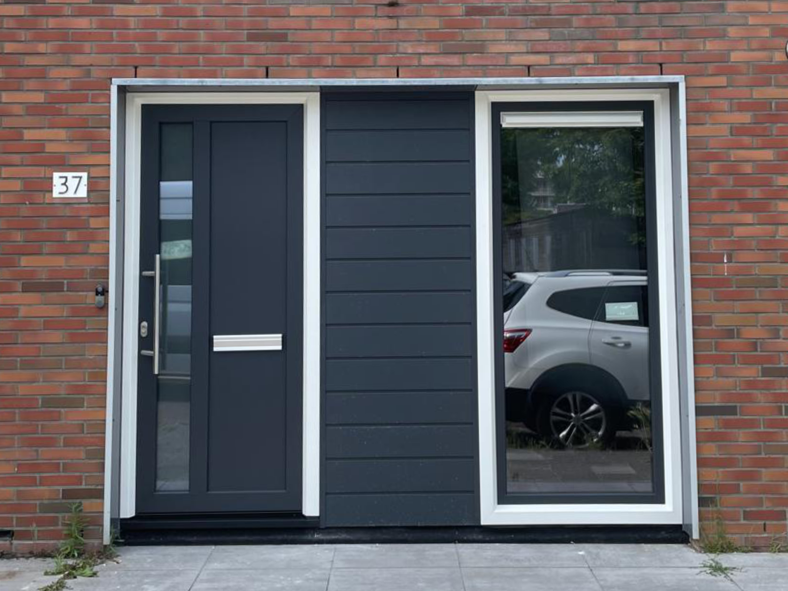 Kunststof voordeur met zijlicht Heerhugowaard