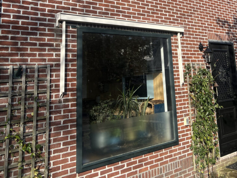 Oude houten kozijnen Sint Pancras