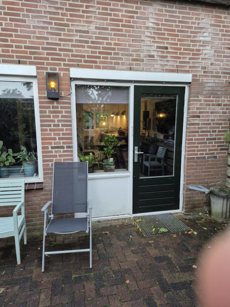 Achtergevel alkmaar oud hout