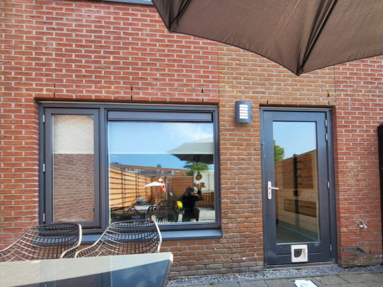 Oude situatie voor schuifpui Heerhugowaard