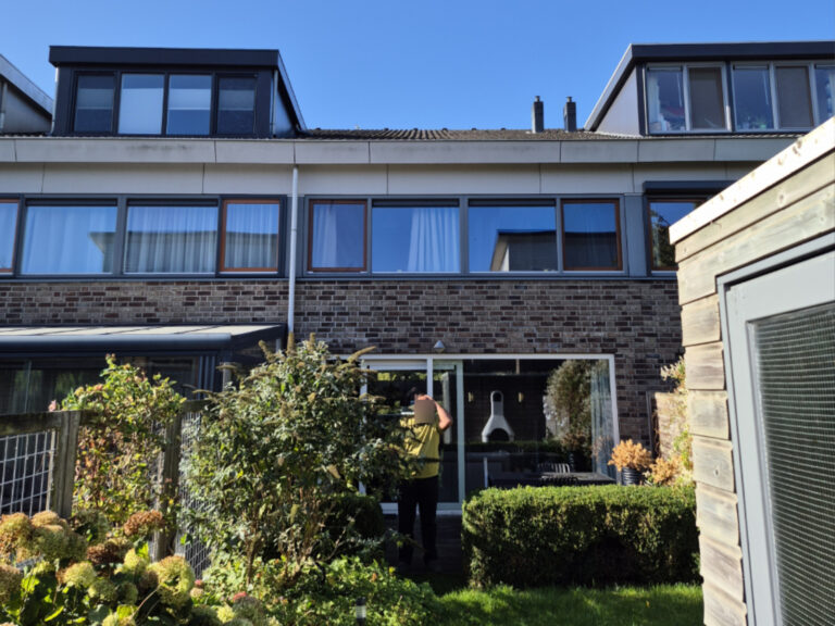 Oude achtergevel Den Haag