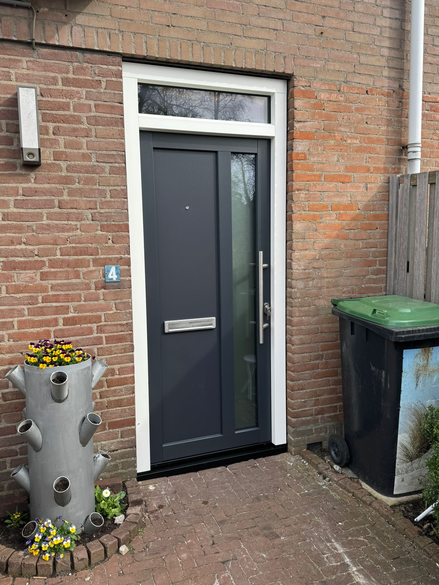 Voordeur kunststof kozijn Schoorl